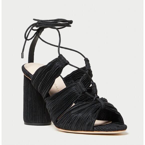 LOEFFLER RANDALL Shoes - NEW LOEFFLER RANDALL women's teresa pleated lace up sandal in black